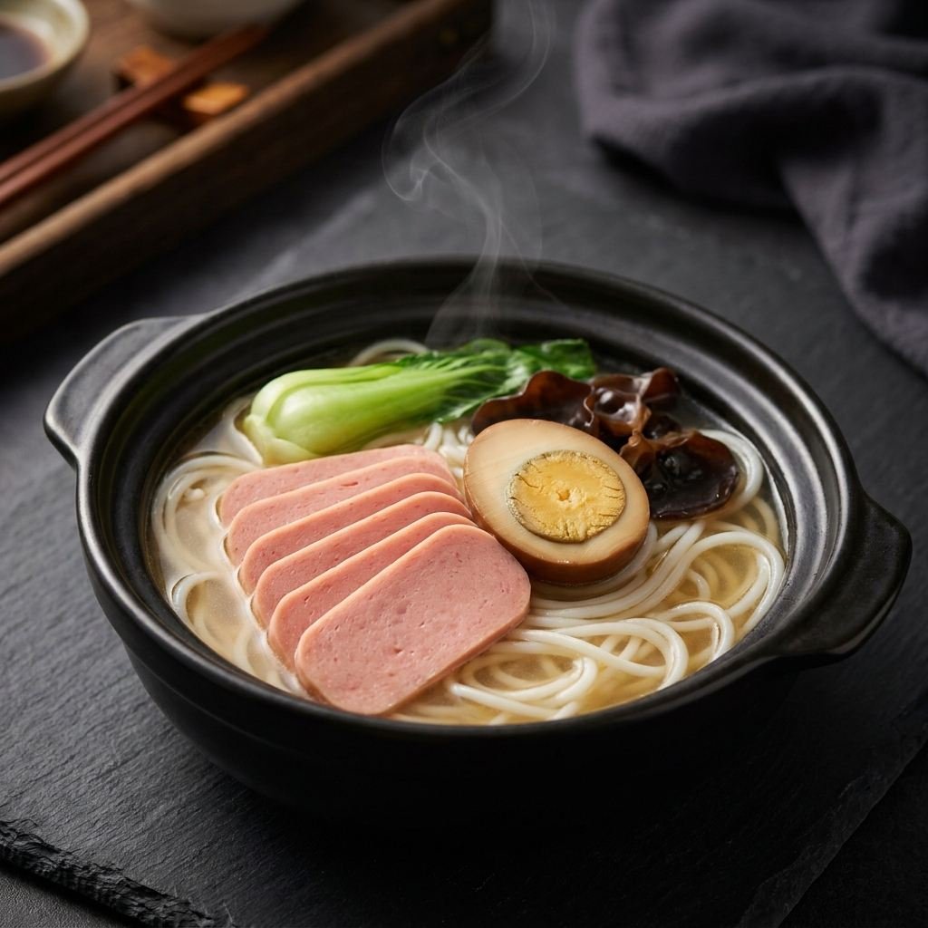 三鲜火腿肠米线 Three treasure ham sausage rice noodles